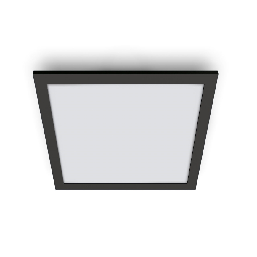 WiZ - LED Stmívatelné stropní svítidlo SUPERSLIM LED/36W/230V 2700-6500K Wi-Fi černá