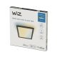 WiZ - LED Stmívatelné stropní svítidlo SUPERSLIM LED/36W/230V 2700-6500K Wi-Fi černá