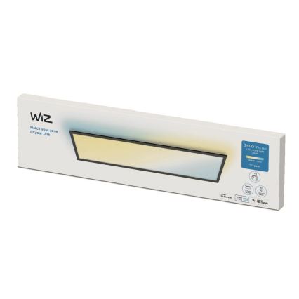 WiZ - LED Stmívatelný panel SUPERSLIM LED/36W/230V 2700-6500K Wi-Fi černá