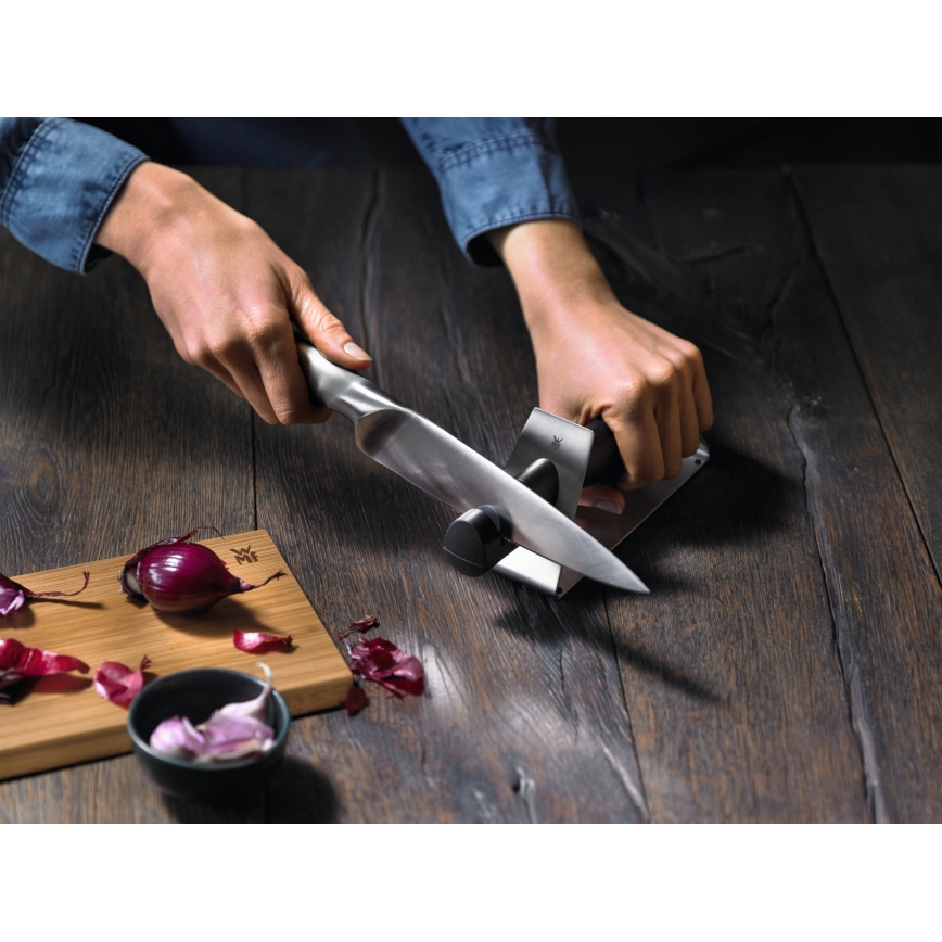 WMF - Brousek na nože GOURMET 22,3 cm černá/nerez