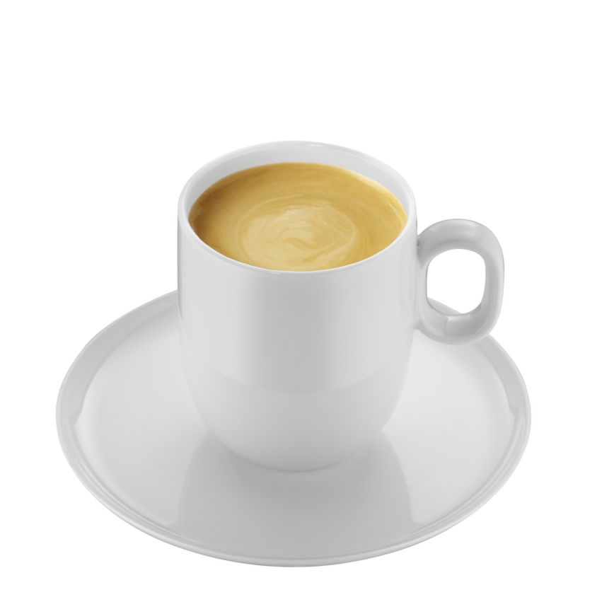 WMF - SADA 2x Šálek na café creme s podšálkem BARISTA 170 ml bílá