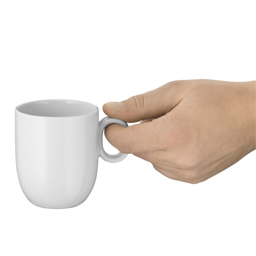 WMF - SADA 2x Šálek na café creme s podšálkem BARISTA 170 ml bílá