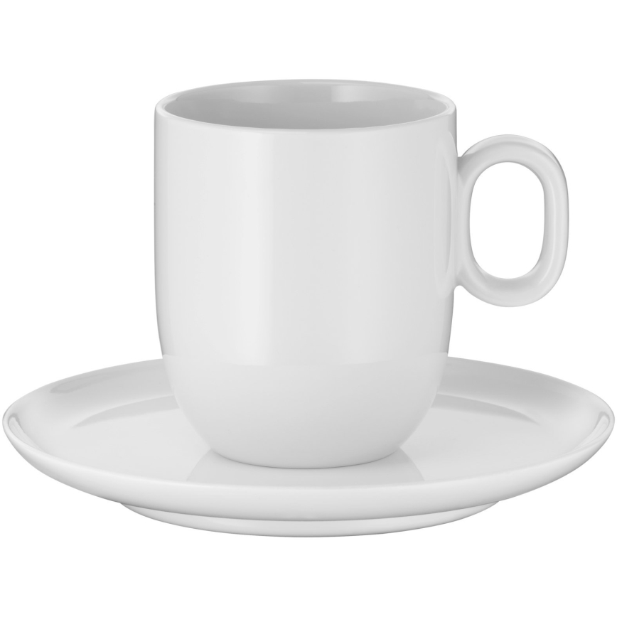WMF - SADA 2x Šálek na café creme s podšálkem BARISTA 170 ml bílá