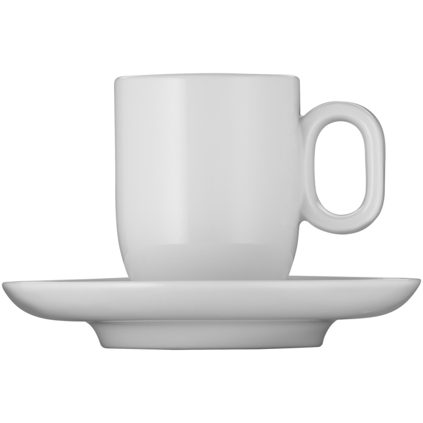 WMF - SADA 2x Šálek na espresso s podšálkem BARISTA bílá