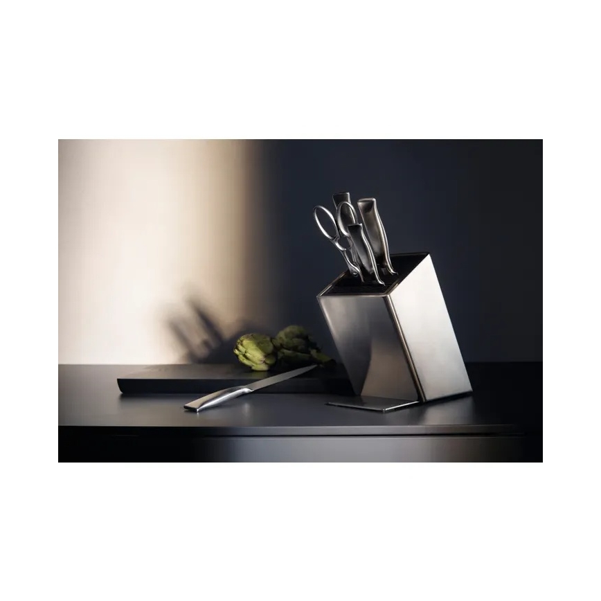 WMF - Sada kuchyňských nožů ve stojanu GRAND GOURMET 6 ks