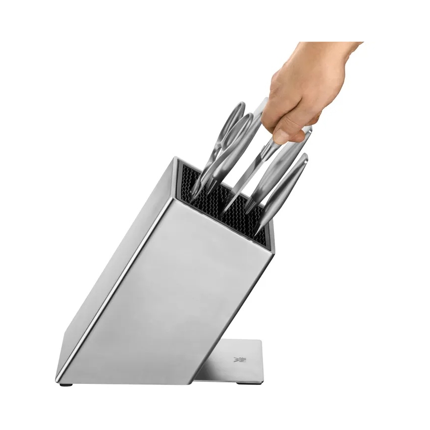 WMF - Sada kuchyňských nožů ve stojanu GRAND GOURMET 6 ks