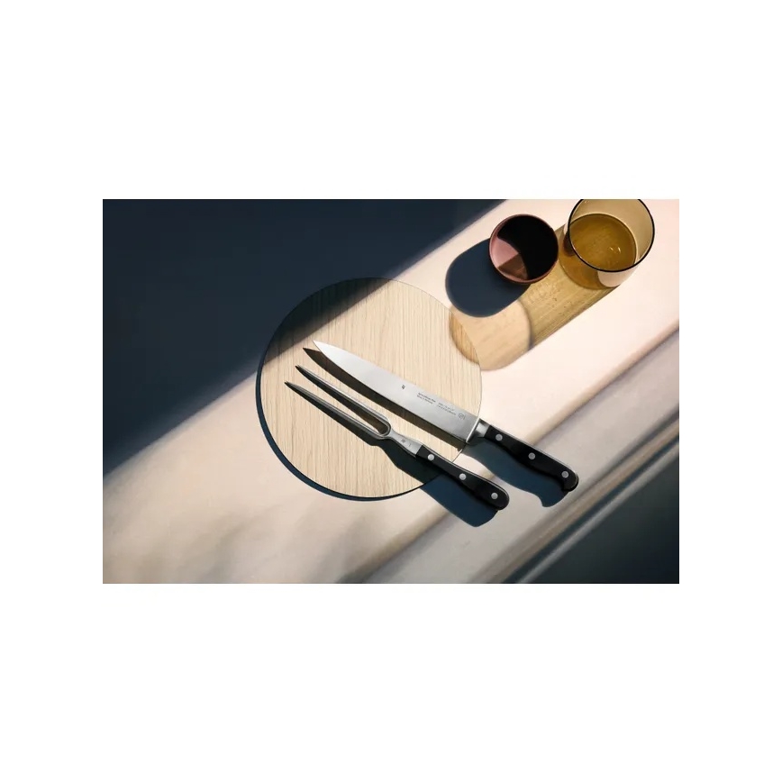 WMF - Sada nože a vidličky na maso SPITZENKLASSE PLUS 2ks