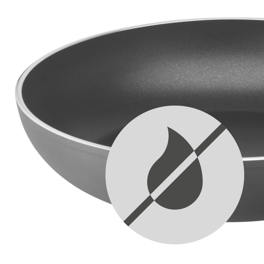 WMF - Sada pánví 2ks PERMADUR INSPIRE 24/28 cm + obracečka