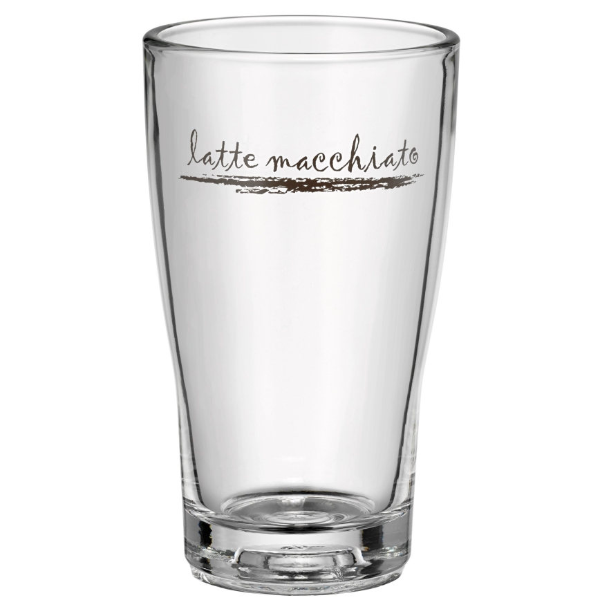 WMF - Sada sklenic a lžiček na latte macchiato CLEVER & MORE 6ks