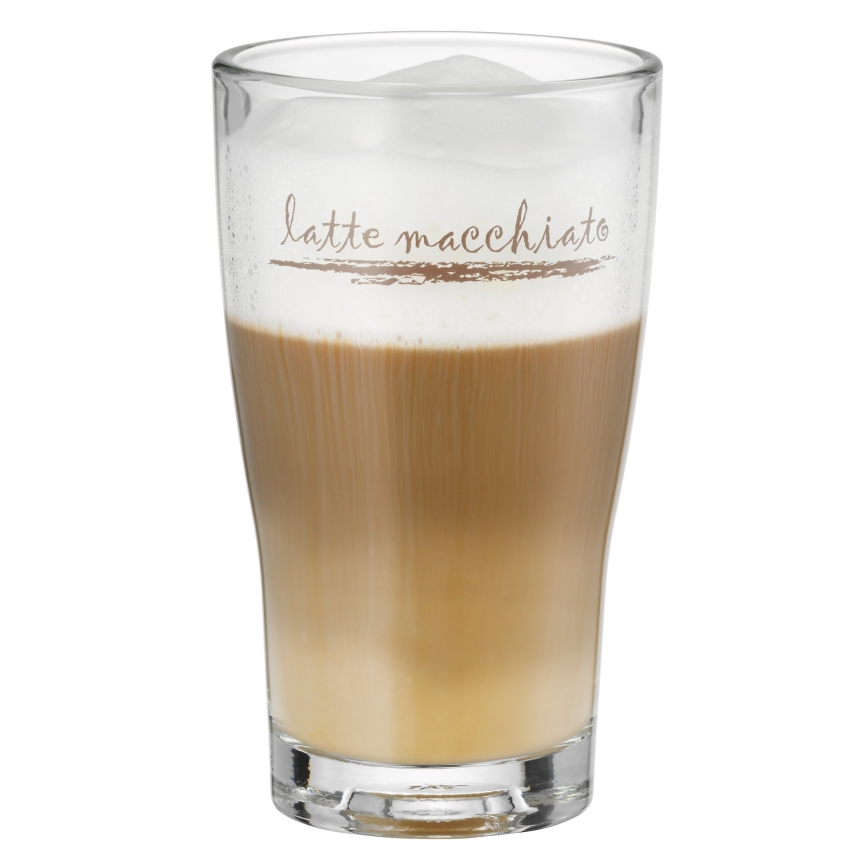 WMF - Sada sklenic a lžiček na latte macchiato CLEVER & MORE 6ks