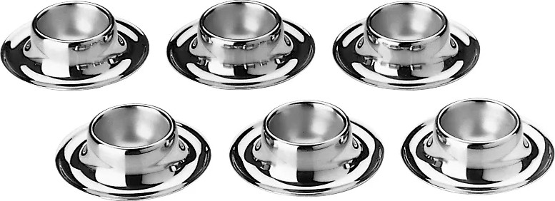 WMF - Sada stojánků na vajíčka CROMARGAN AKTUELL 6 ks nerez