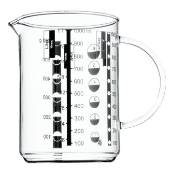 WMF - Skleněná odměrka GOURMET 1l