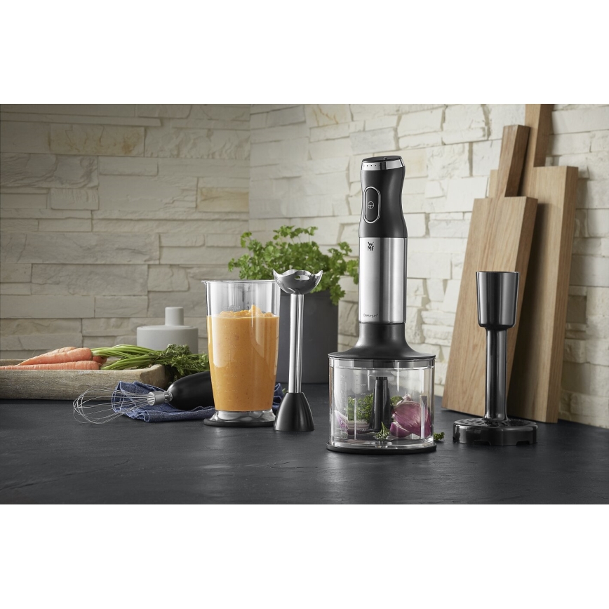 WMF - Tyčový mixér s příslušenstvím 4v1 KULT X 600W/230V nerez