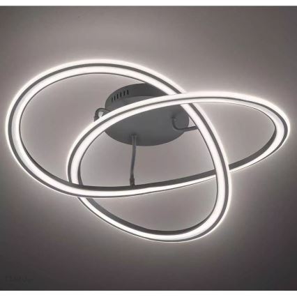 Wofi 10491 - LED Stmívatelný přisazený lustr OHIO LED/45W/230V 3000K