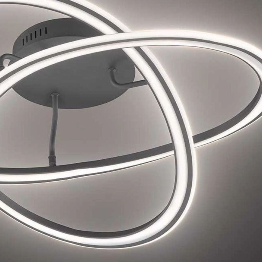 Wofi 10491 - LED Stmívatelný přisazený lustr OHIO LED/45W/230V 3000K