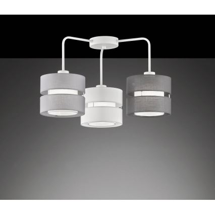 Wofi 11253 - Lustr na tyči BELLE 3xE27/42W/230V