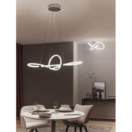 Wofi 11350 - LED Stmívatelný přisazený lustr MIRA LED/39W/230V 3000K