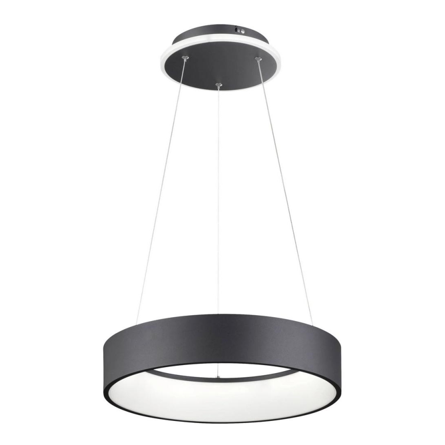 Wofi 11487FW - LED Stmívatelný lustr na lanku SHAY LED/31,5W/230V 3000K černá
