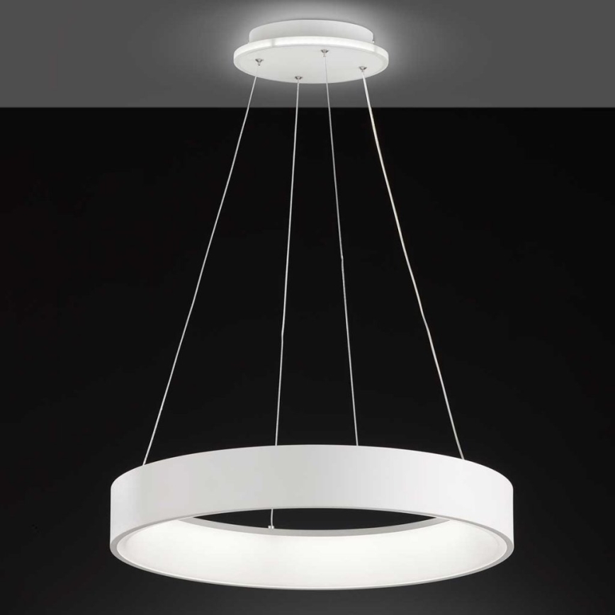 Wofi 11501FW - LED Stmívatelný lustr na lanku SHAY LED/39W/230V 3000K bílá