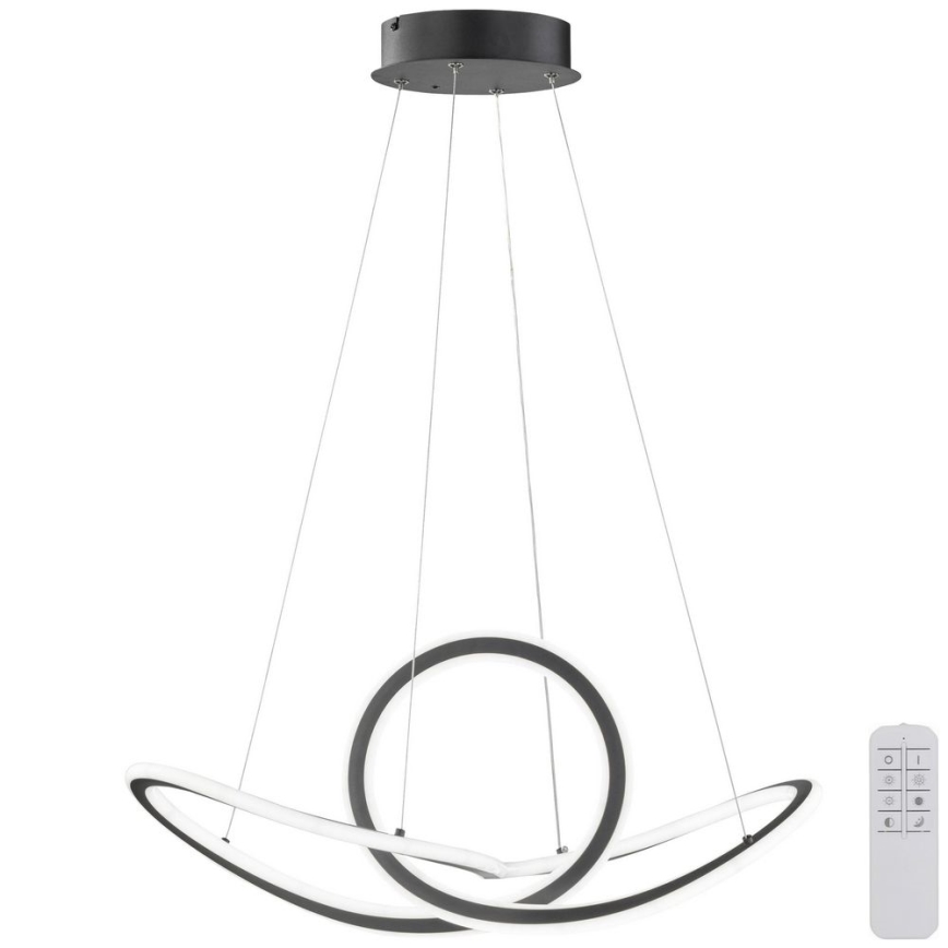 Wofi 11553 - LED Stmívatelný lustr na lanku MADISON LED/53W/230V 2700-5500K + dálkové ovládání