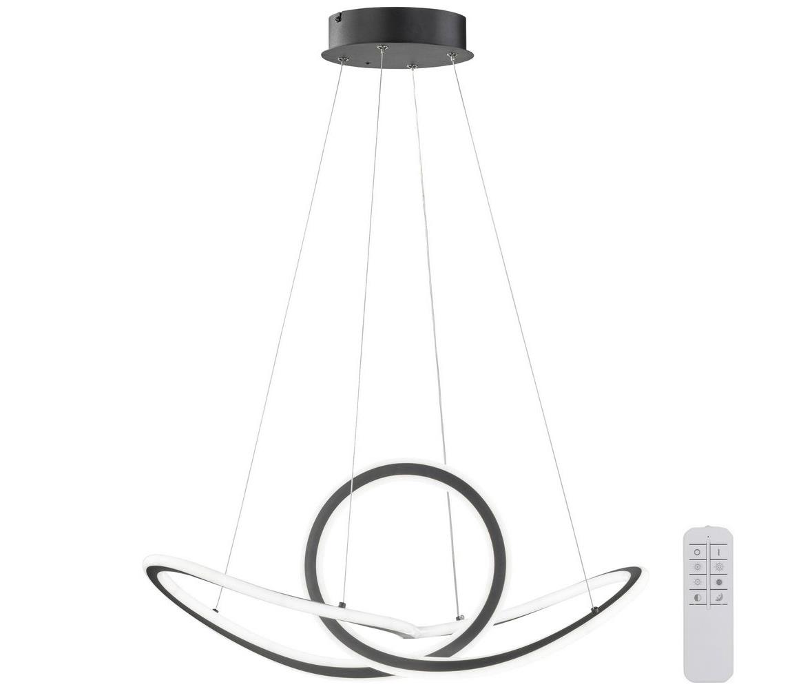 Wofi Wofi 11553 - LED Stmívatelný lustr na lanku MADISON LED/53W/230V 2700-5500K + DO W3284