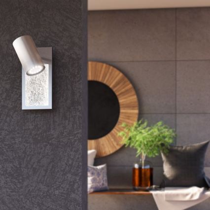 Wofi 11589 - LED Nástěnné bodové svítidlo BALI 1xGU10/5W/230V + LED/6W/230V