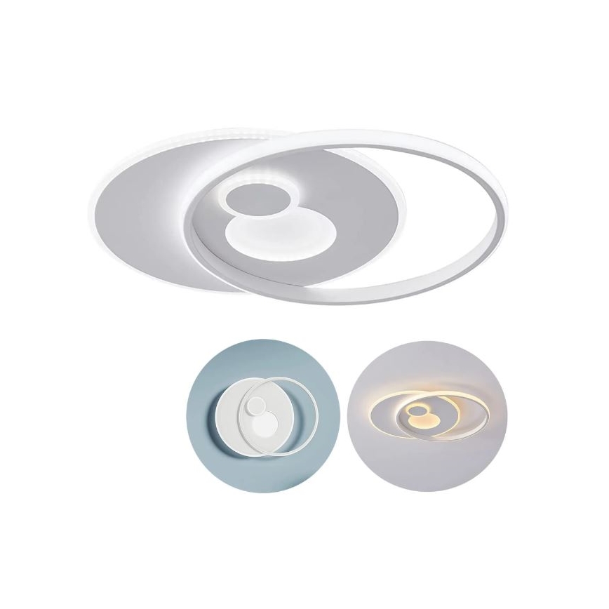 Wofi 11621 - LED Stmívatelné stropní svítidlo AKON LED/38W/230V 2700-5500K + dálkové ovládání