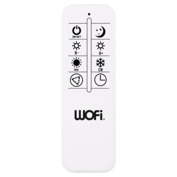 Wofi 11621 - LED Stmívatelné stropní svítidlo AKON LED/38W/230V 2700-5500K + dálkové ovládání
