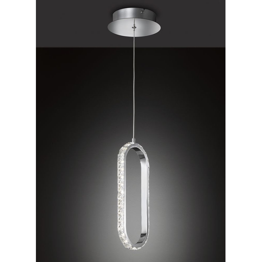 Wofi 11696 - LED Stmívatelný lustr na lanku HARLEY LED/12W/230V 3200K