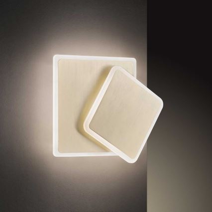 Wofi 12051 - LED Stropní svítidlo SUTTER LED/10,5W/230V 3000K zlatá