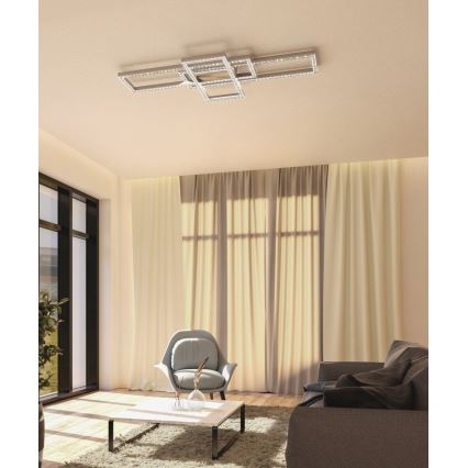 Wofi 12219 - LED Stmívatelný přisazený lustr MARY LED/25W/230V 3000K