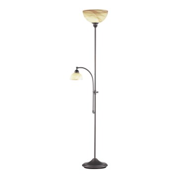 Wofi 3128.02.09.0000 - Stojací lampa LACCHINO 1xE27/120W/230V + 1xE14/40W