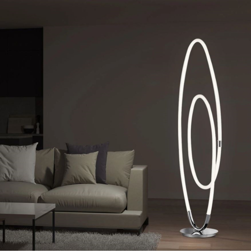 Wofi 3883.01.01.9000 - LED Stmívatelná stojací lampa MIRA LED/53W/230V 3000K