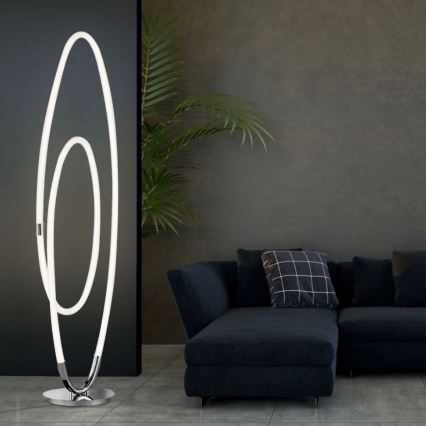 Wofi 3883.01.01.9000 - LED Stmívatelná stojací lampa MIRA LED/53W/230V 3000K