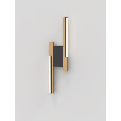 Wofi 4031-206- LED Stmívatelné nástěnné svítidlo PALERMO 11W/230V kaučukovník