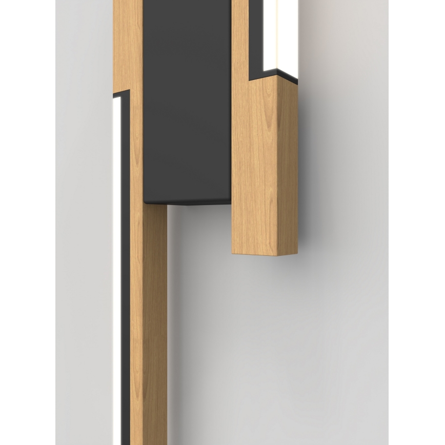 Wofi 4031-206- LED Stmívatelné nástěnné svítidlo PALERMO 11W/230V kaučukovník