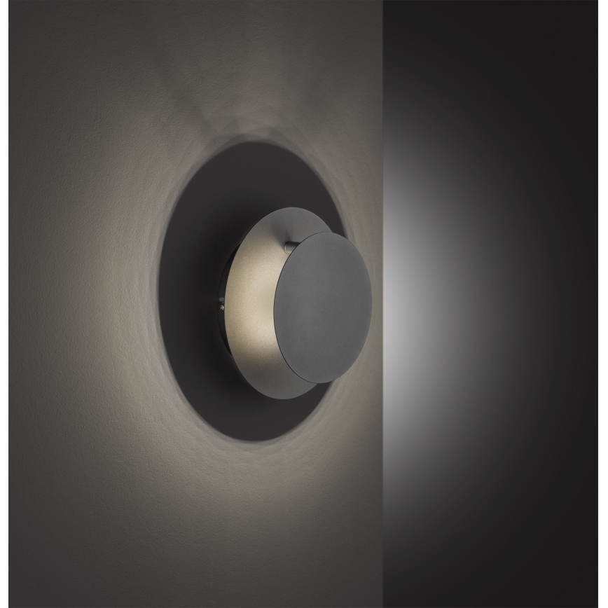 Wofi 4048-102R - LED Nástěnné svítidlo BAYONNE LED/6,5W/230V antracit