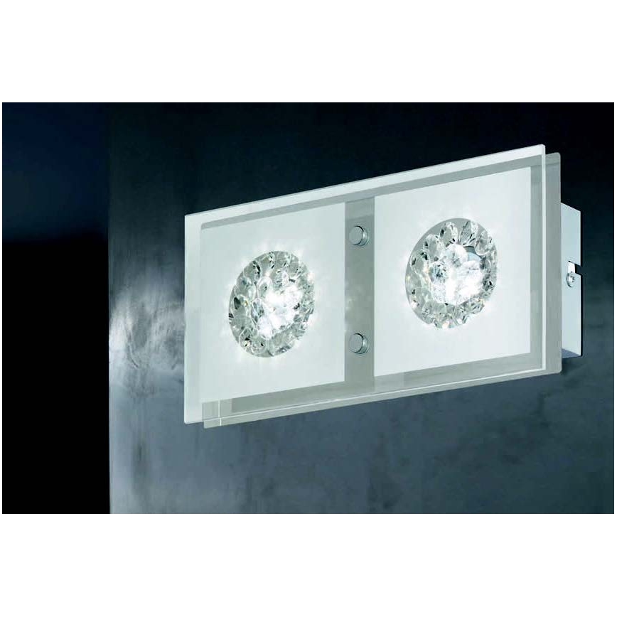 Wofi 4272.02.01.0000 - LED Nástěnné svítidlo REIMS 2xLED/4W/230V