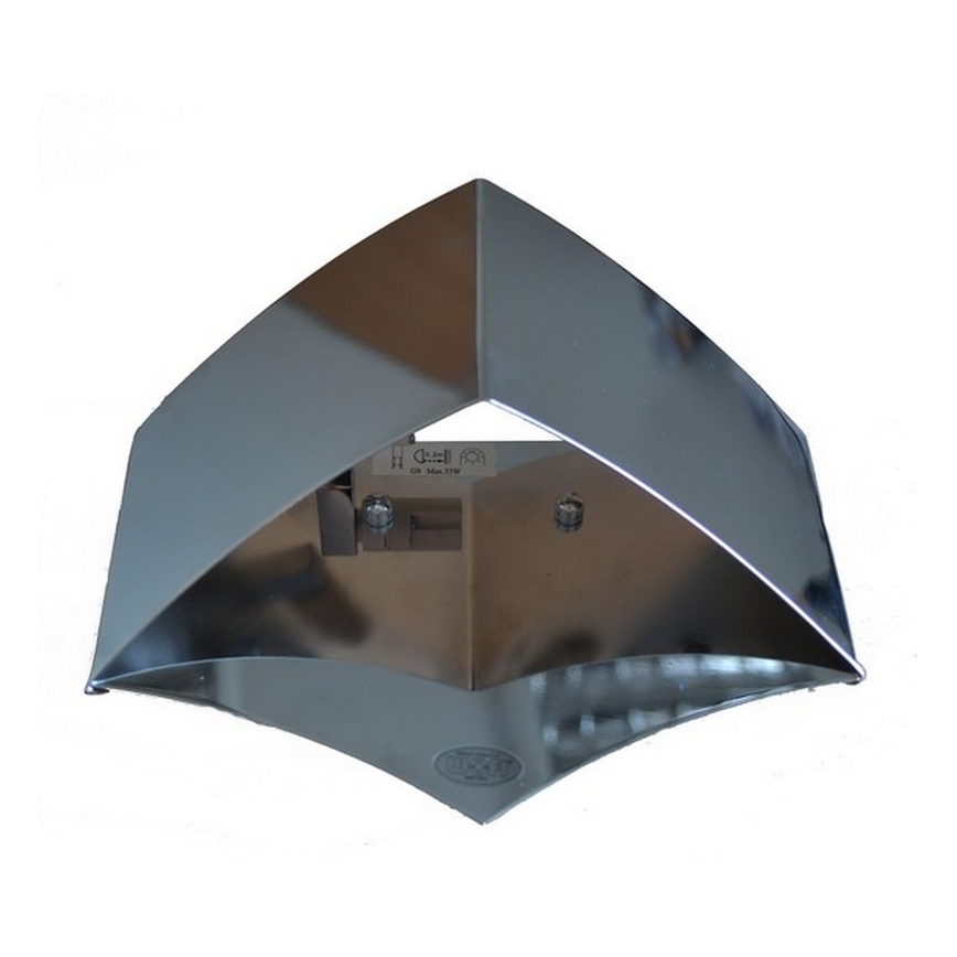 WOFI 4340.01.01.0000 - Nástěnné svítidlo CARRE 1xG9/33W