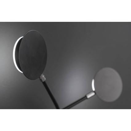 Wofi 446602109000 - LED Nástěnné svítidlo BELIZE 2xLED/5W/230V 3000K černá