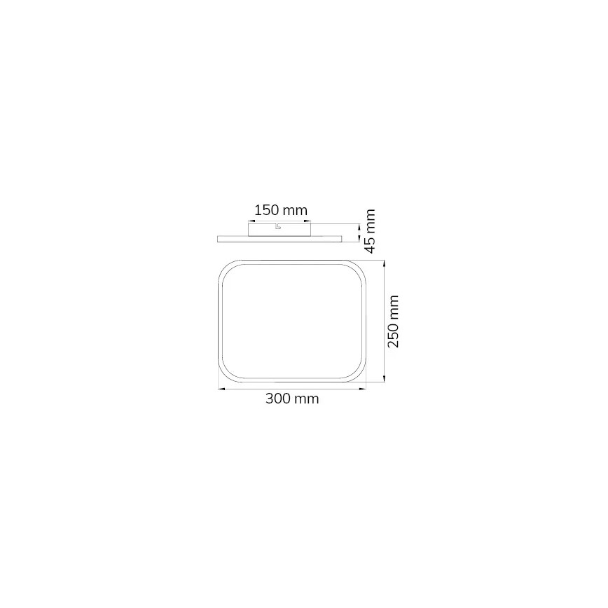 Wofi 4488.01.70.8000 - LED RGBW Stmívatelné nástěnné svítidlo REEV LED/8,5W/230V Wi-Fi + dálkové ovládání