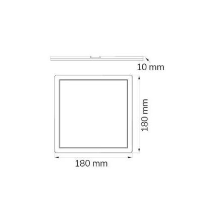 Wofi 4506.04.06.9000 - SADA 4x LED RGB Stmívatelné nástěnné svítidlo LED/2W/230V + dálkové ovládání