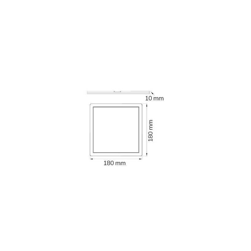 Wofi 4506.04.06.9000 - SADA 4x LED RGB Stmívatelné nástěnné svítidlo LED/2W/230V + dálkové ovládání