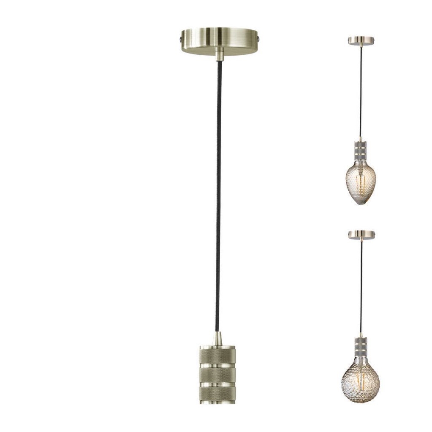 Wofi 6201.01.64.7000 - Lustr na lanku MASSA 1xE27/60W/230V bronz