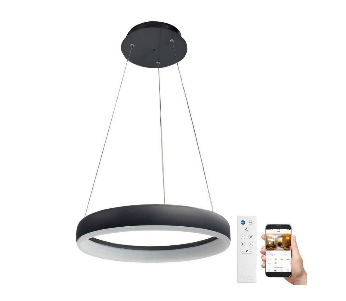 Wofi Wofi 6481.01.10.8401 - LED Stmívatelný lustr na lanku CLINT LED/24W/230V + DO W3435