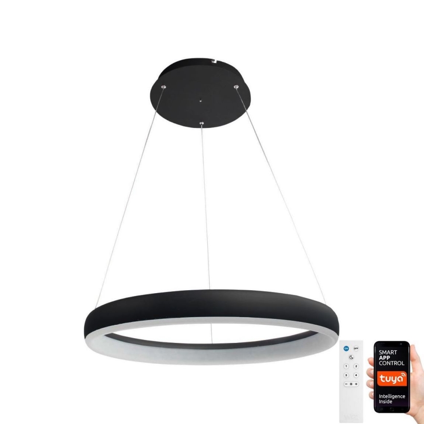Wofi 6481.01.10.8501 - LED Stmívatelný lustr na lanku CLINT LED/33W/230V 3000-6500K Wi-Fi + dálkové ovládání