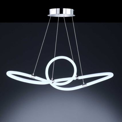 Wofi 6883.01.01.9100 - LED Stmívatelný lustr na lanku MIRA LED/40W/230V 3000-6000K + dálkové ovládání