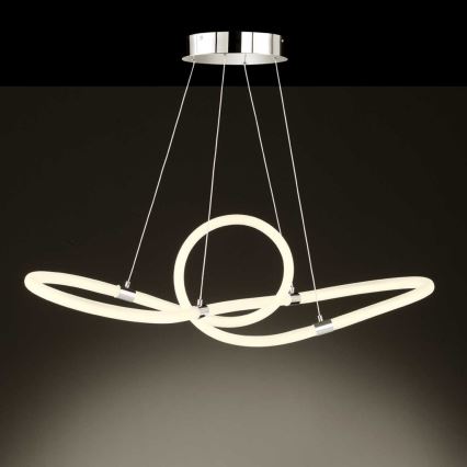 Wofi 6883.01.01.9100 - LED Stmívatelný lustr na lanku MIRA LED/40W/230V 3000-6000K + dálkové ovládání