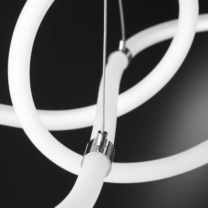 Wofi 6883.01.01.9100 - LED Stmívatelný lustr na lanku MIRA LED/40W/230V 3000-6000K + dálkové ovládání