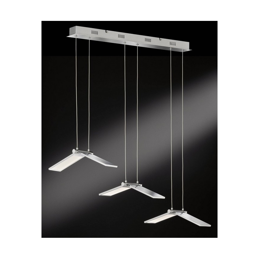 Wofi 7319.03.64.8000 - LED Stmívatelný lustr na lanku LIVIA LED/26,5W/230V 3000K